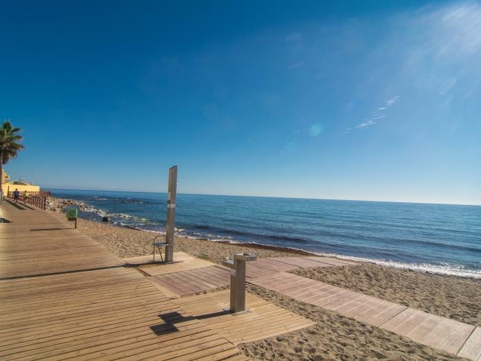 Boardwalk that runs along the award-winning Costa del Sol beaches for a distance of over 5 km